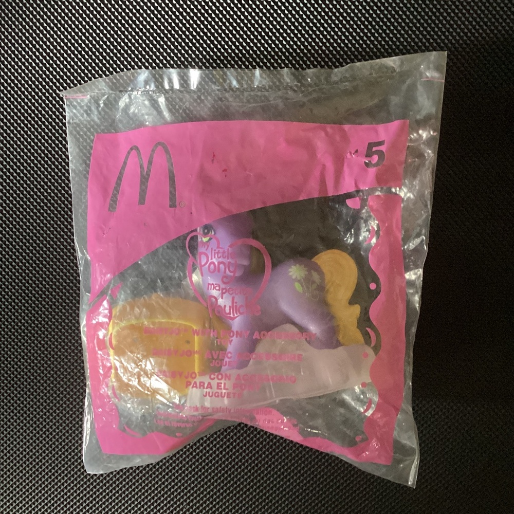 NEW McDonalds My Little Pony Daisy Jo 2005